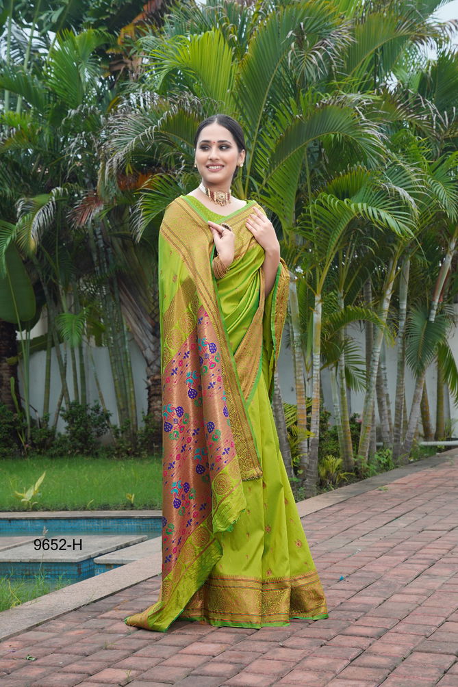 Pethani 9652 By SRC Silk Designer Wedding Sarees Wholesale Shop In Surat